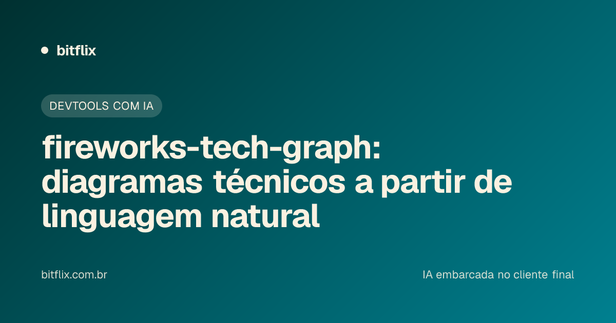 fireworks-tech-graph: diagramas técnicos a partir de linguagem natural
